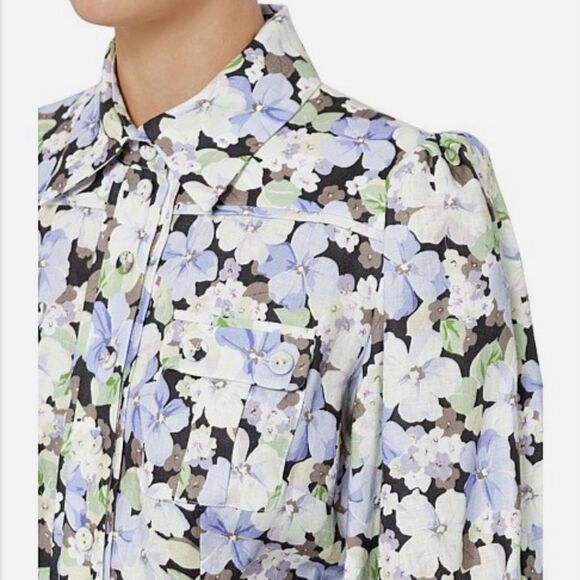 NWOT zimmermann ninety-six shirt dress - Picture 6 of 15